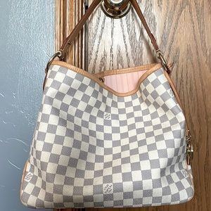Authentic Louis Vuitton Delightful PM Damier Azur 🤍💗